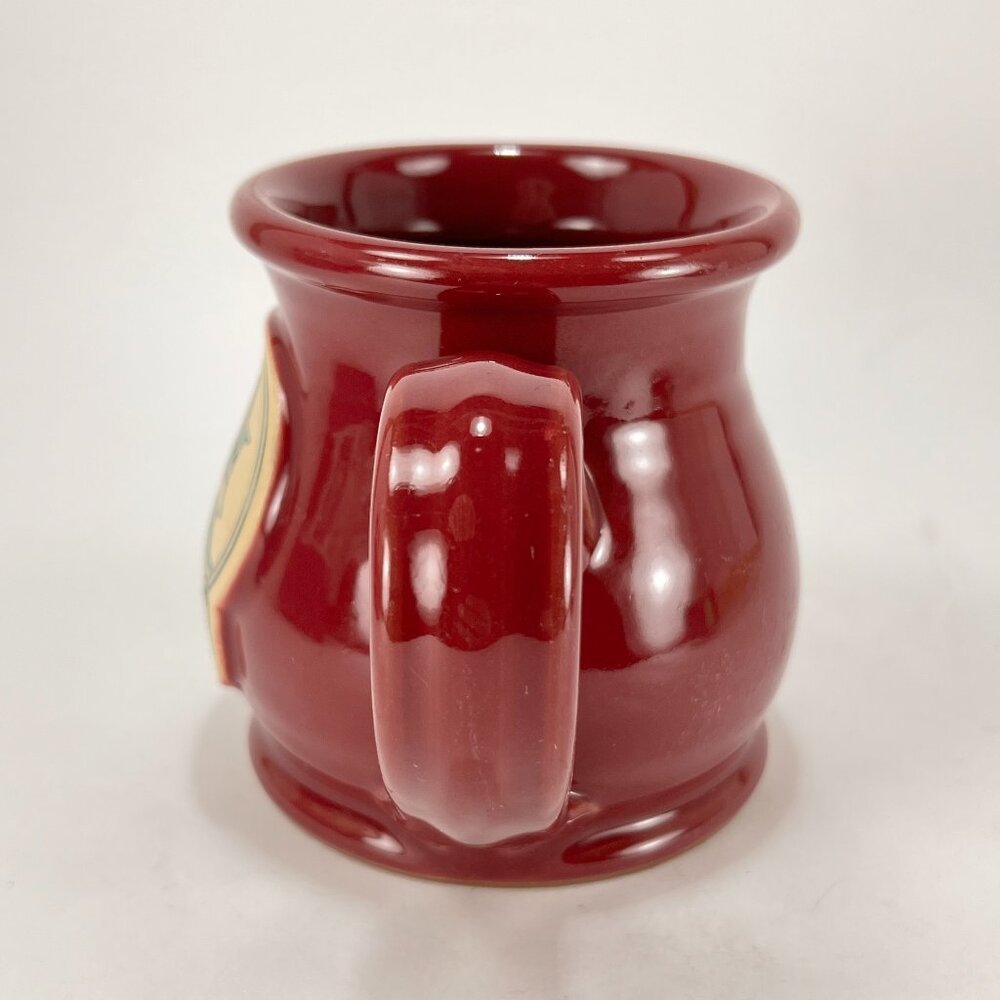Deneen Pottery Mug Red Stoneware Serendipity Bed Breakfast Ocean City NJ - Picture 3 of 14